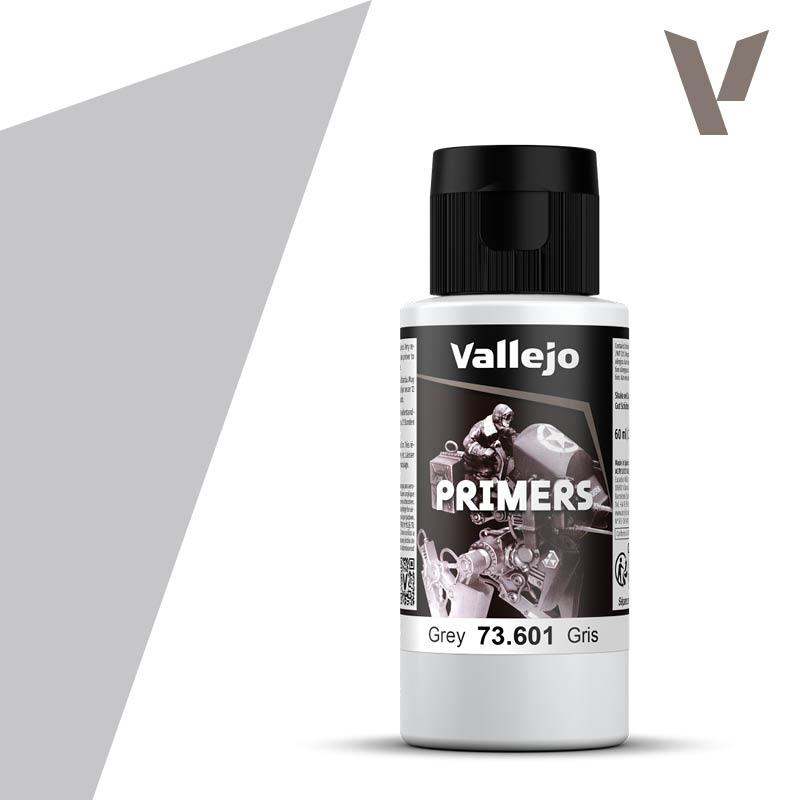 Грунт акриловый Primers серый для моделизма, 60 мл, Vallejo