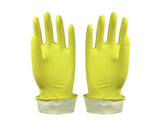 Перчатки латексные хозяйственные р-рXL (Китай), фото 2