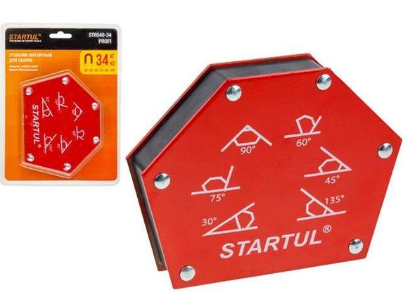 Угольник магнитный для сварки 34кг STARTUL PROFI (ST8540-34), фото 2