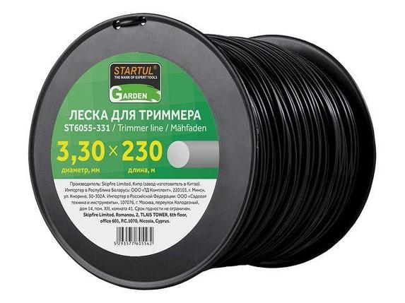 Леска ф 3.3 мм х 230 м кругл. сеч. STARTUL GARDEN, фото 2