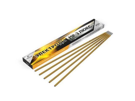 Электроды МР-3 ф 3,0мм уп. 1 кг ЛЮКС (МЭЗ/Аркус-Светлогорск), фото 2