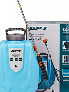 Аккумуляторный опрыскиватель GPT ZFА-12li (синий)