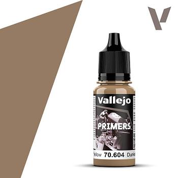Грунт акриловый Primers German Dark Yellow для моделизма, 17мл, Vallejo
