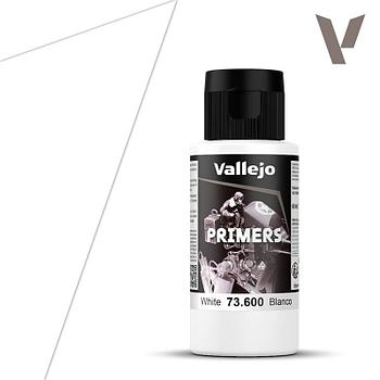 Грунт акриловый Primers белый для моделизма, 60 мл, Vallejo