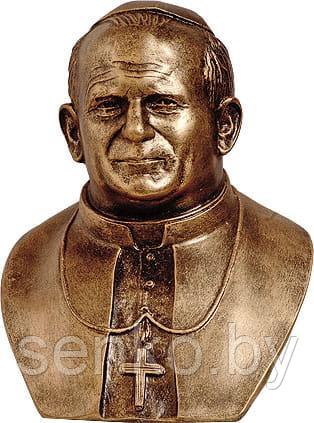 Фигура Ojca Św. Jana Pawła II одноцветная 17 см. - 653