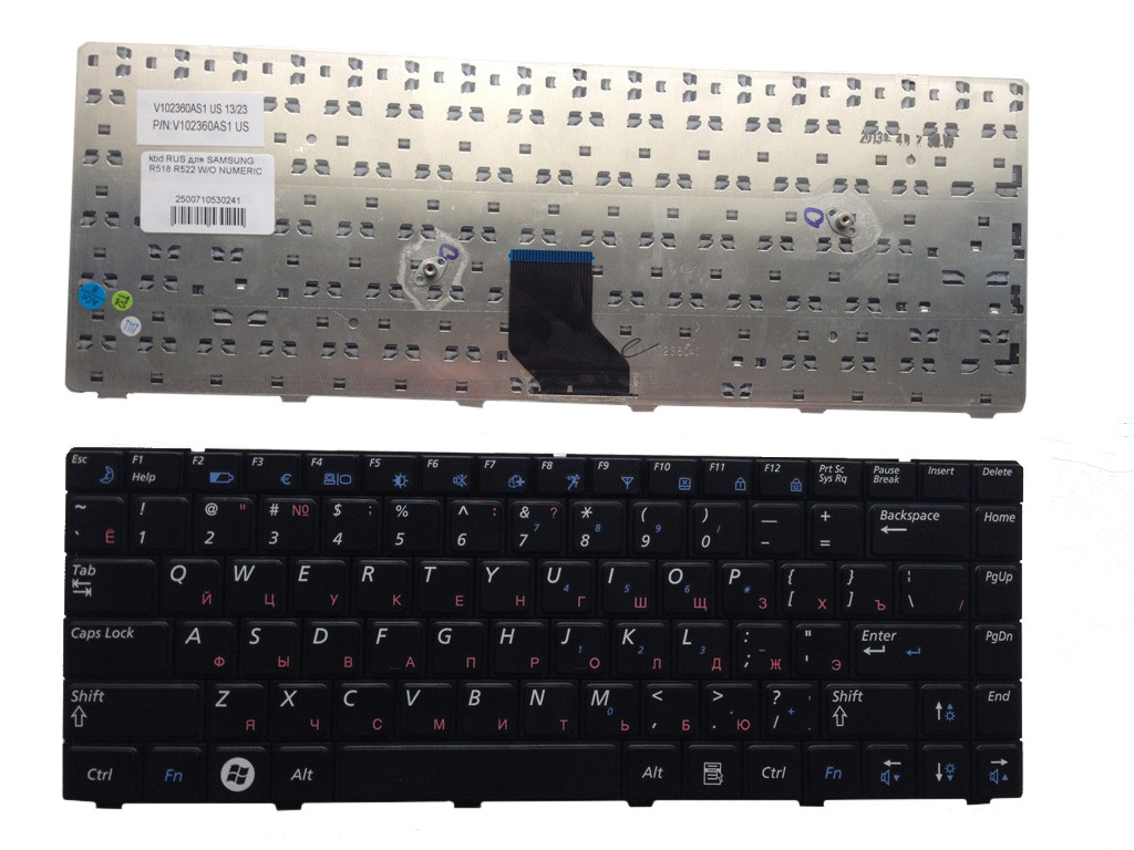 Клавиатура для Samsung R518. RU