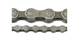 Цепь KMC 6-7ск. Z7 (аналог Z-50), 6-190570, 1/2"x3/32", 116зв 7,3мм с замком в пласт. кор. серо-кор