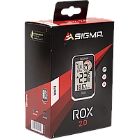 Велокомп. 4-001051 ROX 2.0 (White) 14 функций, GPS, BLUETOOTH (Android, IOS) белый SIGMA NEW
