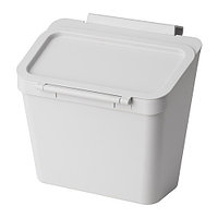 IKEA/ СКЕЛАСТ мусорный контейнер для шкафа, светло-серый