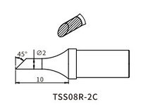 Жало Quick TSS08R-2C