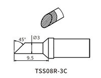 Жало Quick TSS08R-3C