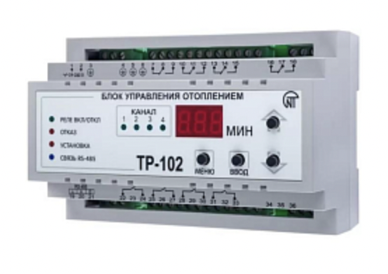 Реле управления теплым полом ТР-102