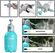 Распылитель с нагнетателем | TORNADO | Бирюзовый, 2л, фото 5