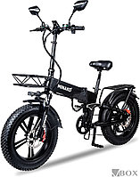 Электровелосипед Minako X (черный, литые диски)