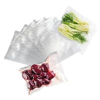 Трехшовные пакеты прозрачные под запайку ( подходят для вакуумирования)