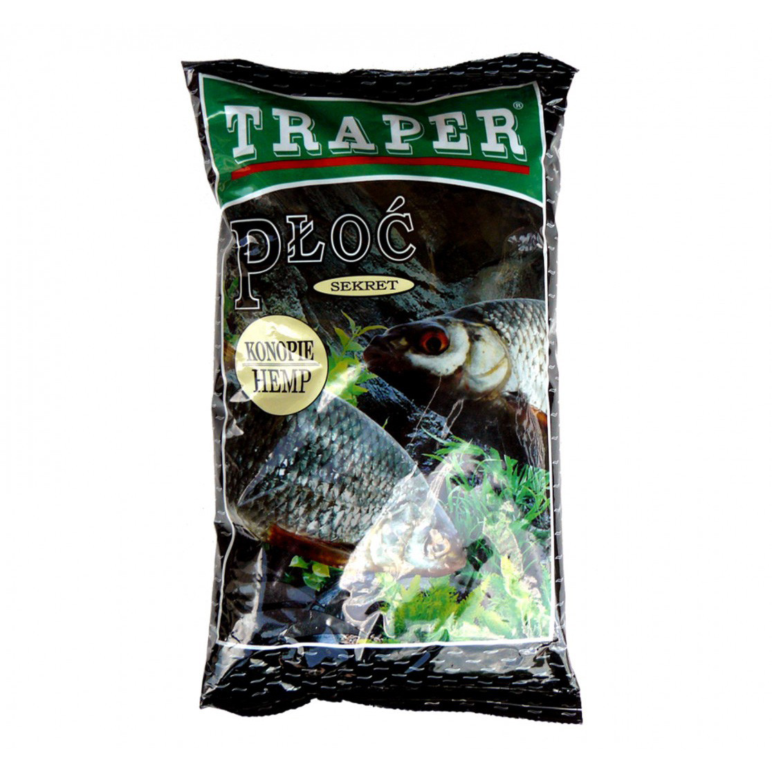 Прикормка Traper SEKRET 1kg "Плотва" конопля