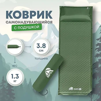 Коврик туристический RSP Sunny 38, зеленый