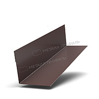 Металл Профиль Планка угла внутреннего 115х115х2000 (VikingMP E-20-8019-0.5)