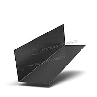 Металл Профиль Планка угла внутреннего 115х115х2000 (VikingMP-01-9005-0.45)