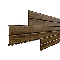 Металл Профиль Сайдинг Lбрус-15х240 (ECOSTEEL_MA-12-Античный Дуб-0.45)