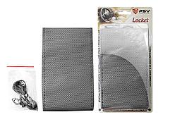 Оплётка на руль кож.перфор. PSV LOCKET (ORIGINAL) (Серый) M, со шнуровкой (ХИТ ПРОДАЖ)