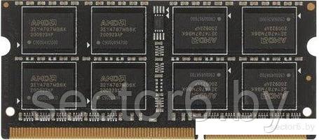 Оперативная память AMD Radeon R5 Entertainment 4GB DDR3 SODIMM PC4-12800 R534G1601S1S-U, фото 2