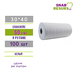 Салфетка 30*40 Премиум, 50 г/м2, в рулоне 100шт