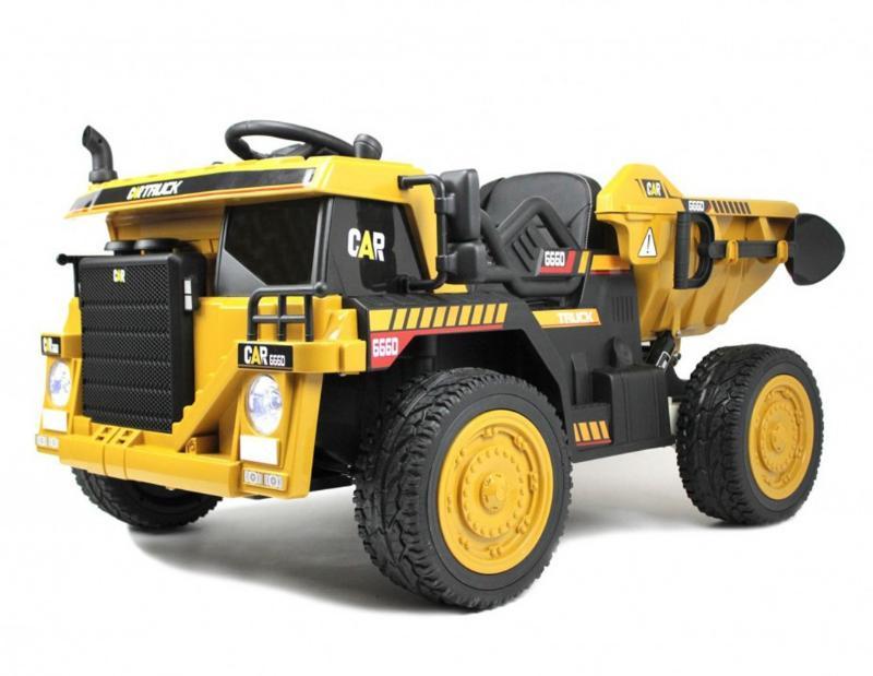 Детский электромобиль RiverToys C444CC жёлтый