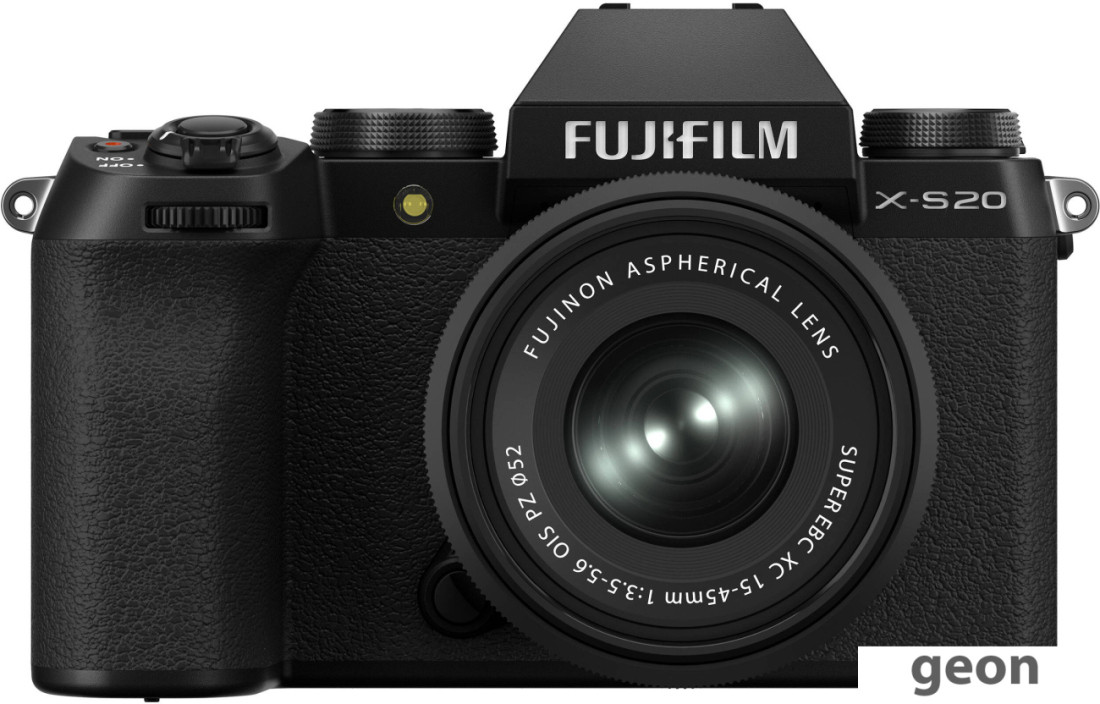 Беззеркальный фотоаппарат Fujifilm X-S20 Kit 15-45mm (черный)