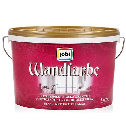 Краска для стен и потолков JOBI Wandfarbe 5л, фото 2