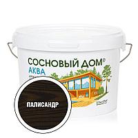 Антисептик акриловый декоративный для дерева Сосновый Дом АКВА (2,5л) палисандр
