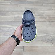 Сабо Crocs Bayband Gray, фото 3