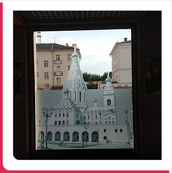 Фотопечать витражная (на клеевом слое)
