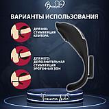 Эрекционное кольцо с вибрацией ДЕЛЬФИН, чёрный, фото 6