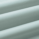 Простыня Евро 220*240 нежно-голубая сатин Моноспейс ECOTEX, фото 5