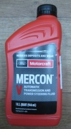 Масло Ford Motorcraft Mercon V ATF 0,946л (XT5QMC)