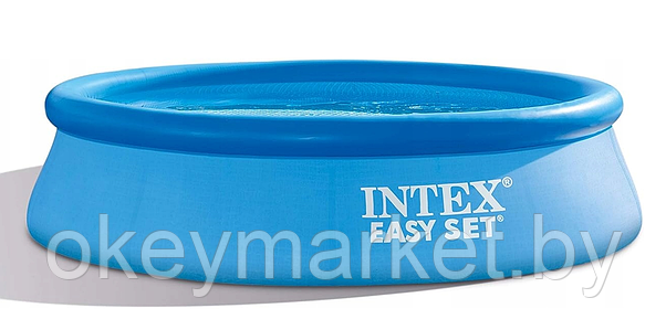 Надувной бассейн Intex Easy Set 28142 с фильтр-насосом | 396х84 см, фото 3