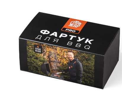 Фартук "ГлавЖар", черный