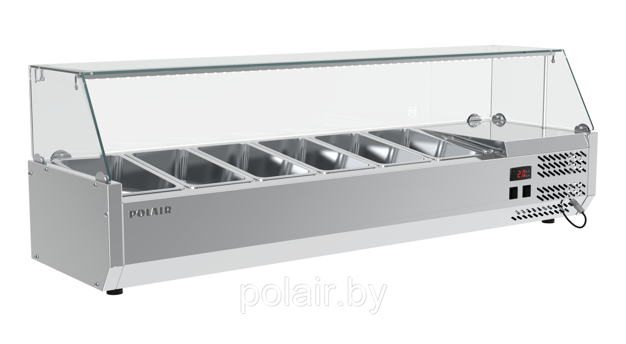 Витрина для ингредиентов VT2vEN 1/3 POLAIR (ПОЛАИР) +2 +10