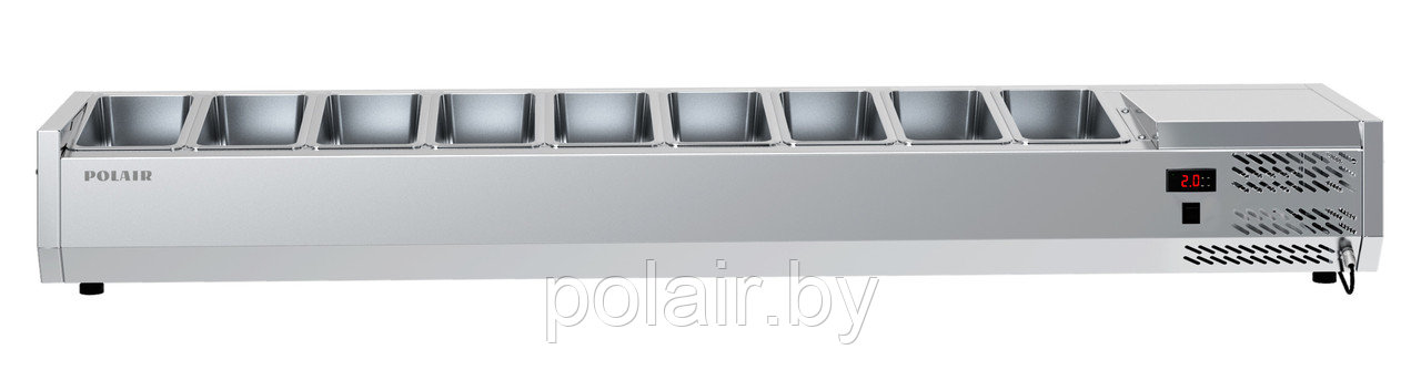 Витрина для ингредиентов VT3EN 1/3 POLAIR (ПОЛАИР) +2 +10