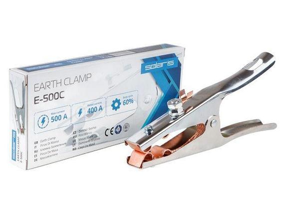 Клемма заземления 500А E-500C Solaris в кор., фото 2