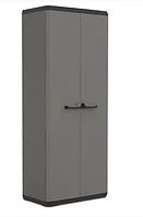 Шкаф высокий Keter Piu,серый