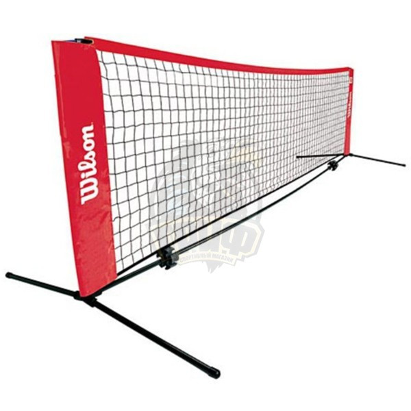Сетка теннисная с регулировкой высоты Wilson Starter EZ Tennis Net 3,2 м (арт. WRZ2571)