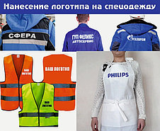 Услуги по нанесению логотипа на одежду