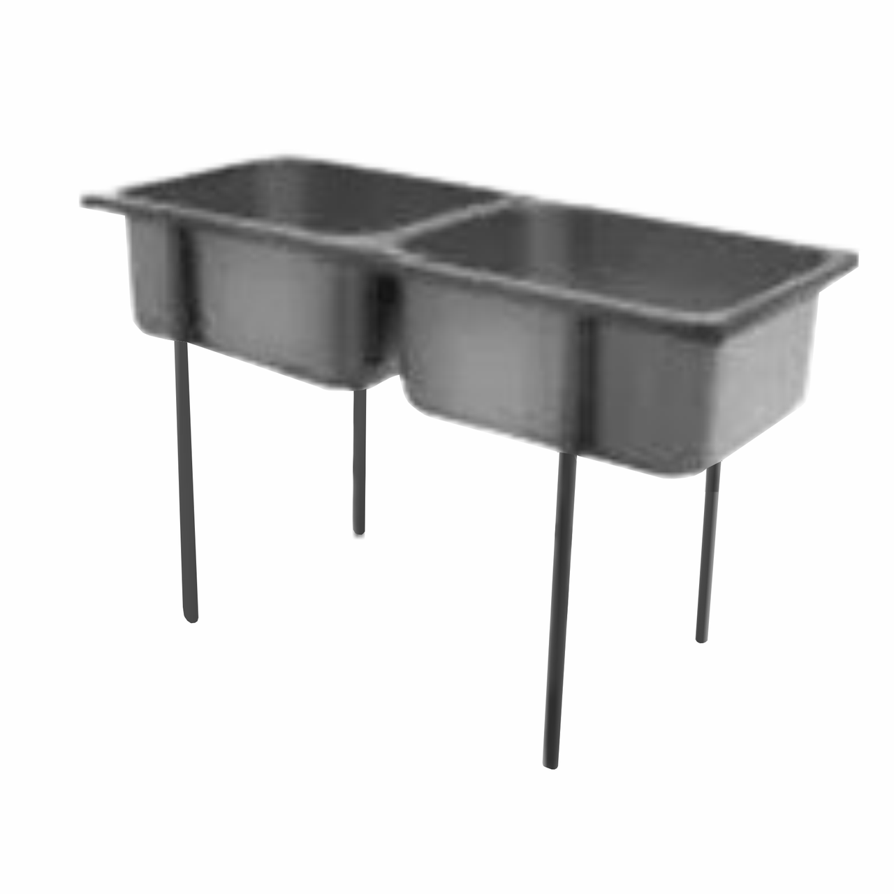 Ванна ОПТИМА ВМЦ2 910*600*860(250) мм, нерж. сталь