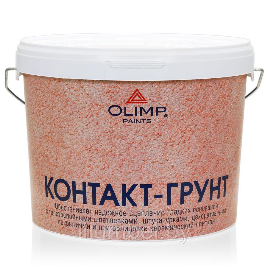 Контакт-грунт под штукатурку и плитку ОЛИМП
