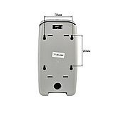 Дозатор для жидкого мыла пластиковый Puff-8120S (800 мл), фото 4