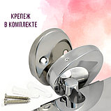Держатель для туалетной бумаги Solinne Modern 16052, хром (с крышкой), фото 10