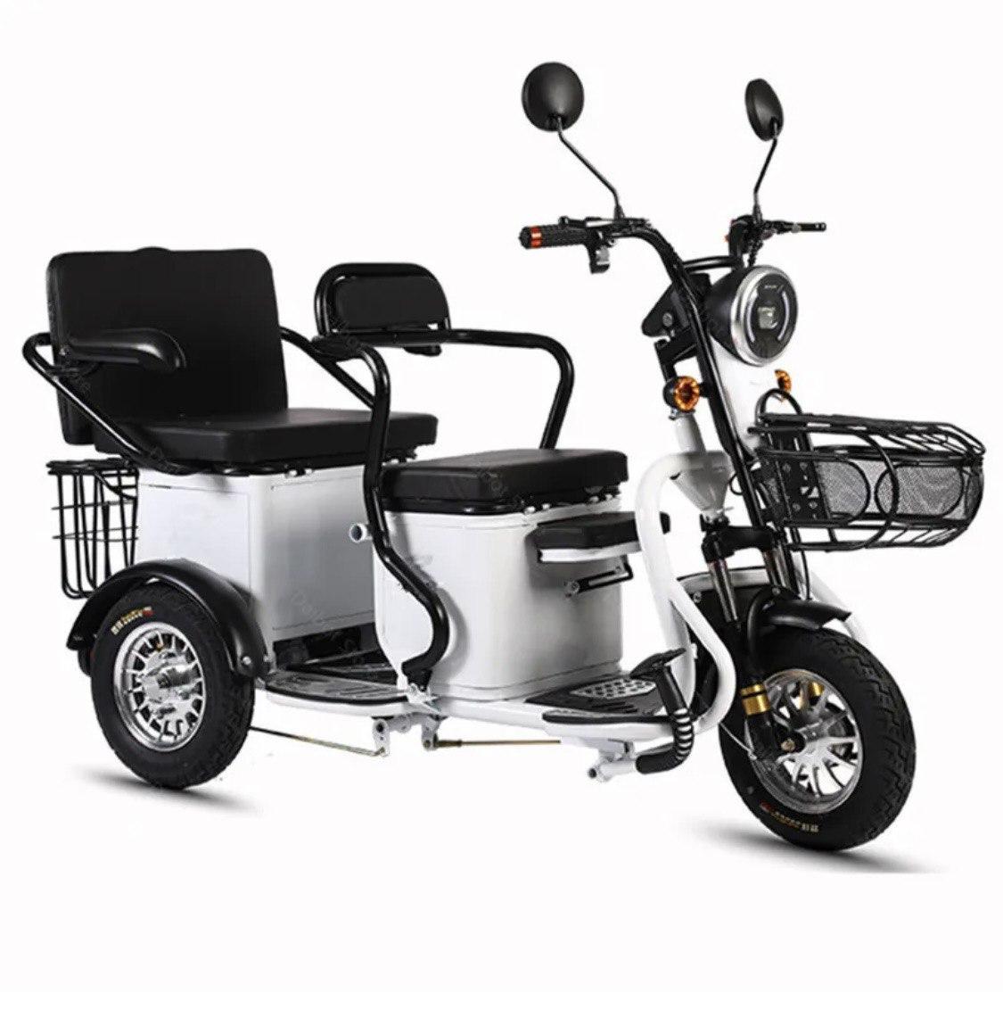 Электрический трицикл SHTENLI Model XL (40) SLA 20Ач48В (аккумулятор 4шт 20Ач12В) быстросъёмные аккумуляторы