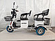 Электрический трицикл SHTENLI Model XL (40) SLA  20Ач48В (аккумулятор 4шт 20Ач12В) быстросъёмные аккумуляторы, фото 6